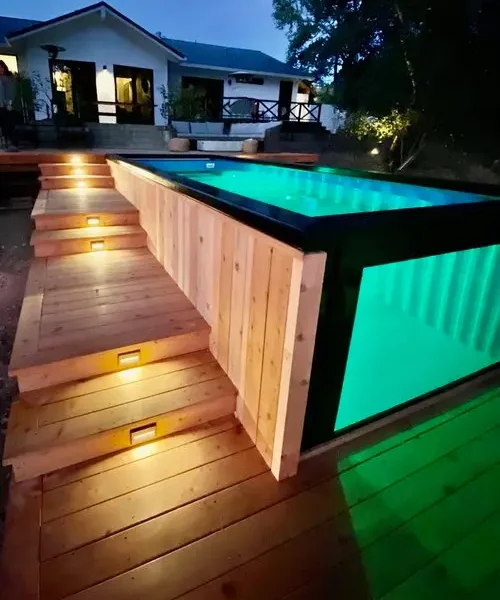 Container piscina da 20 piedi