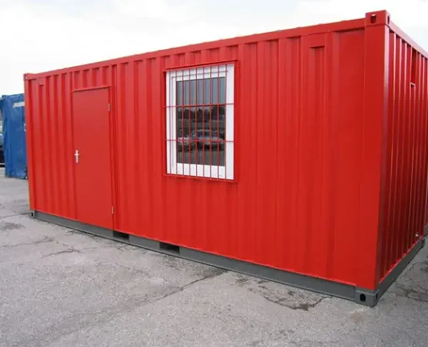 Contenitore e bungalow da cantiere